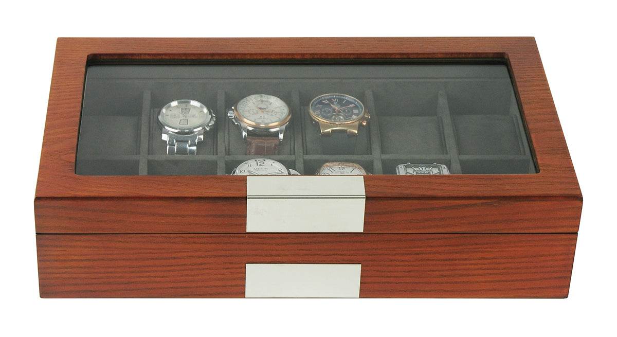 Hand Made Watch Cabinet Luxury Case Storage Display Box Jewellery Watches thr0.