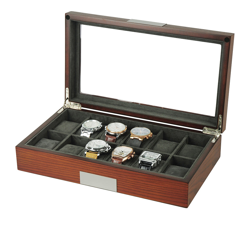 Hand Made Watch Cabinet Luxury Case Storage Display Box Jewellery Watches thr0.