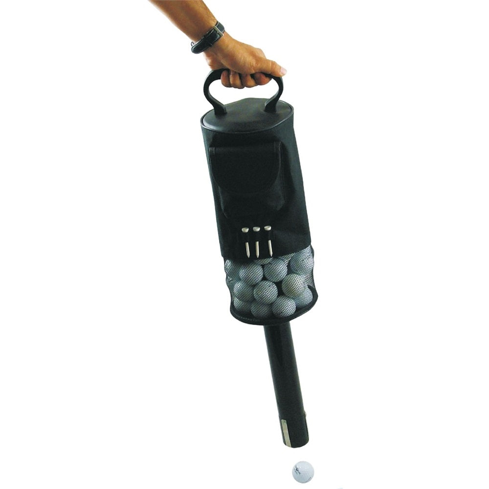 Golf Shag Bag - 75-80 Balls Convenient Pocket Tees Pick Up Ball Storage Portable