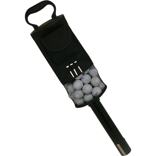 Golf Shag Bag - 75-80 Balls Convenient Pocket Tees Pick Up Ball Storage Portable