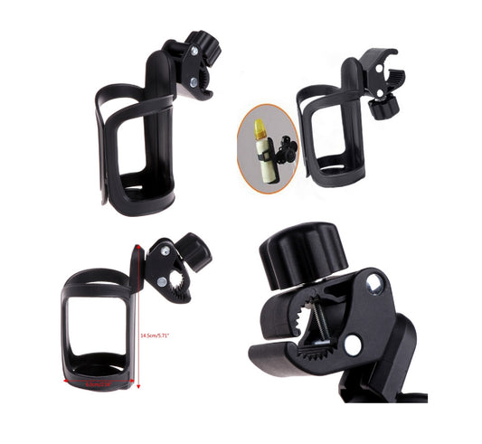 UNIVERSAL GOLF CUP HOLDER FOR BUGGY CART / BABY PRAM / WHEELCHAIR CLICGEAR !