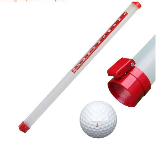 Golf Ball Picker Shag Bag Club Clikka Golf Ball Pick Up Collection Practice Tube