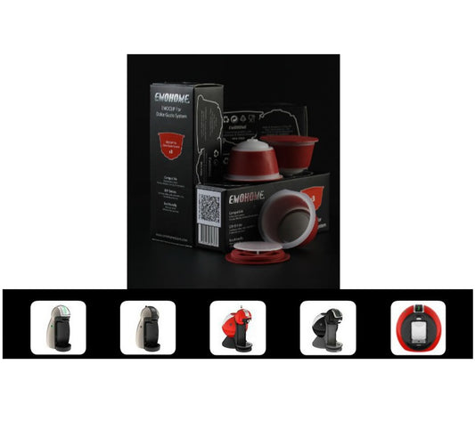 3 x Nescafe Dolce Gusto LATEST Refillable Reusable Coffee Tea Capsules Pods Pod