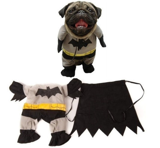BATMAN Superhero Cute Pet Cat Dog Puppy Cotton Clothes Costumes Suit